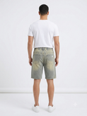 شلوارک مردانه طرح جین برند Denim کد ۱۲۴