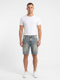 شلوارک مردانه طرح جین برند Denim کد ۱۲۴