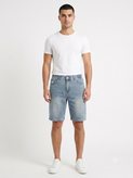 شلوارک مردانه طرح جین برند Denim کد ۱۲۴