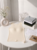 تاپ زنانه نخ پنبه کبریتی رکابی پایون کد ۲۱۰